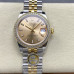Super Clone Women's Rolex M278383RBR-0014 Datejust 31 Champagne Dial Two-Tone Yellow Gold Lady-Datejust Watch RLDJ16