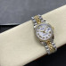 Super Clone Women's Rolex M278383RBR-0002 Datejust 31 White Roman Numeral Dial Two-Tone Yellow Gold Lady-Datejust Watch RLDJ18