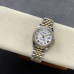 Super Clone Women's Rolex M278383RBR-0002 Datejust 31 White Roman Numeral Dial Two-Tone Yellow Gold Lady-Datejust Watch RLDJ18