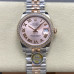 Super Clone Women's Rolex M278381RBR-0002 Datejust 31 Rose Gold Roman Numeral Dial Two-Tone Rose Gold Lady-Datejust Watch RLDJ23