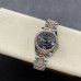 Super Clone Women's Rolex M278381RBR-0030 Datejust 31 Slate Pave Roman Numeral Dial Two-Tone Rose Gold Lady-Datejust Watch RLDJ24