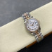 Super Clone Women's Rolex M278381RBR-0004 Datejust 31 White Dial with Roman Numeral Two-Tone Rose Gold Lady-Datejust Watch RLDJ25