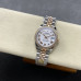 Super Clone Women's Rolex M278381RBR-0004 Datejust 31 White Dial with Roman Numeral Two-Tone Rose Gold Lady-Datejust Watch RLDJ25