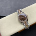 Super Clone Women's Rolex M278381RBR-0028 Datejust 31 Brown Dial with Diamonds Two-Tone Rose Gold Lady-Datejust Watch RLDJ29