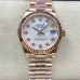 Super Clone Women's Rolex M278275-0009 Datejust 31 Mother of Pearl Dial with Diamonds Everose Gold Lady-Datejust Watch RLDJ32