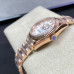 Super Clone Women's Rolex M278275-0009 Datejust 31 Mother of Pearl Dial with Diamonds Everose Gold Lady-Datejust Watch RLDJ32