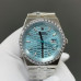 Super Clone Rolex Land-Dweller 40 M127386TBR-0001 Ice Blue Dial Diamonds Bezel Swiss Made Replica Watch RLD004