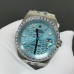 Super Clone Rolex Land-Dweller 40 M127386TBR-0001 Ice Blue Dial Diamonds Bezel Swiss Made Replica Watch RLD004