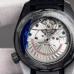 Super Clone Omega Seamaster Planet Ocean Worldtimer 600M 215.92.46.22.01.006 Black Dial 45.5 MM Ceramic Watch OM005