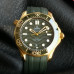 Super Clone Omega Seamaster Diver 300M 210.62.42.20.10.001 Green Wave Dial 42 MM Rose Gold Omega Watch OM016