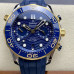 Super Clone Omega Seamaster Diver 300M 210.22.44.51.03.001 Blue Wave Dial 44 MM Chronograph Yellow Gold Watch OM022
