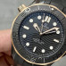 Super Clone Omega Seamaster Diver 300M 210.62.44.20.01.001 Black Ceramic Case Rose Gold Bezel 43.5 MM OM046