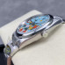 Super Clone Rolex Oyster Perpetual M124300-0008 Turquoise Blue Celebration Motif Dial 41mm Swiss Made Watch ROP006