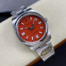 Super Clone Rolex Oyster Perpetual M124300-0007 Coral Red Dial 41mm Swiss Made Watch ROP007