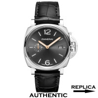 Super Clone Panerai Luminor Due PAM01250 42MM Grey Dial Black Straps PA004 Super Clone Panerai Luminor Due PAM01250 42MM Grey Dial Black Straps PA004