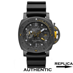 Super Clone Panerai Submersible GMT NAVY SEALS PAM01324 Carbotech Case 44mm PA024