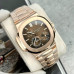 Best Clone Patek Philippe Nautilus Moon Phase 5712/1R-001 Rose Gold Brown Dial 40MM PP016
