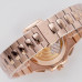 Best Clone Patek Philippe Nautilus 5980/1R-001 Black Dial Rose Gold Case 40.5MM PP021