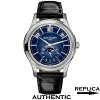 Best Clone Patek Philippe Annual Calendar Complications 5205G-013 Blue Dial 40MM PP029