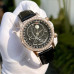 1:1 Clone Patek Philippe Celestial 6104R-001 Black Dial 44MM Rose Gold with Diamonds PP032
