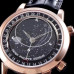 1:1 Clone Patek Philippe Celestial 6102R-001 Black Dial 44MM Rose Gold PP034