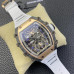 Super Clone Richard Mille RM21-01 Tourbillon Aerodyne Carbon Rose Gold Case Skeletonized Dial RM020