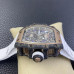 Super Clone Richard Mille RM21-01 Tourbillon Aerodyne Carbon Rose Gold Case Skeletonized Dial RM020