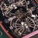 Super Clone Richard Mille RM21-01 Tourbillon Aerodyne Green Carbon Case RM021