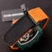 Super Clone Richard Mille RM21-01 Tourbillon Aerodyne Green Carbon Case RM021