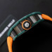 Super Clone Richard Mille RM21-01 Tourbillon Aerodyne Green Carbon Case RM021