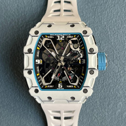 Super Clone Richard Mille RM35-03 White Carbon Rafael Nadal RM024