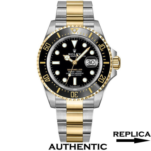 Super Clone Rolex Sea-Dweller M126603-0001 Swiss Automatic 43mm Two-Tone Men's Watch RSD002