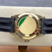 Super Clone Rolex Sky-Dweller m336238-0004 Yellow Gold Green Dial Rubber Straps 42mm RSK001