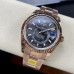 Super Clone Rolex Sky-Dweller m326935-0007 Rose Gold Case 42mm Slate Dial Men‘s Watch RSK007