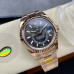 Super Clone Rolex Sky-Dweller m326935-0007 Rose Gold Case 42mm Slate Dial Men‘s Watch RSK007