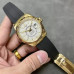 Super Clone Rolex Sky-Dweller m336238-0003 Yellow Gold White Dial Rubber Straps 42mm Men’s Watch RSK020