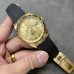 Super Clone Rolex Sky-Dweller m336238-0001 Yellow Gold Champagne Dial Rubber Straps 42mm Men’s Watch RSK021