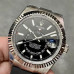 Super Clone Rolex Sky-Dweller m336239-0002 Black Dial Rubber Straps 42mm Men‘s Watch RSK022