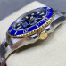 Super Clone Rolex Submariner M126613LB-0002 18k Yellow Gold Two-Tone 41mm Blue Dial Men's Watch RSB008