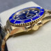 Super Clone Rolex Submariner M116618LB-0003 18k Yellow Gold Blue Dial 40mm Men's Watch RSB009
