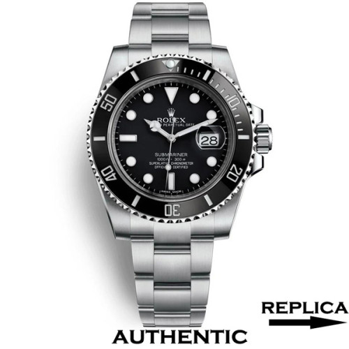 Super Clone Rolex Submariner M116610LN-0001 Black Dial 40mm Men's Watch RSB012