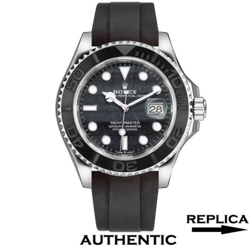 Super Clone Rolex Yacht-Master M226659-0004 Falcon's Eye Black Dial 42mm Men's Luxury Watch RYM001