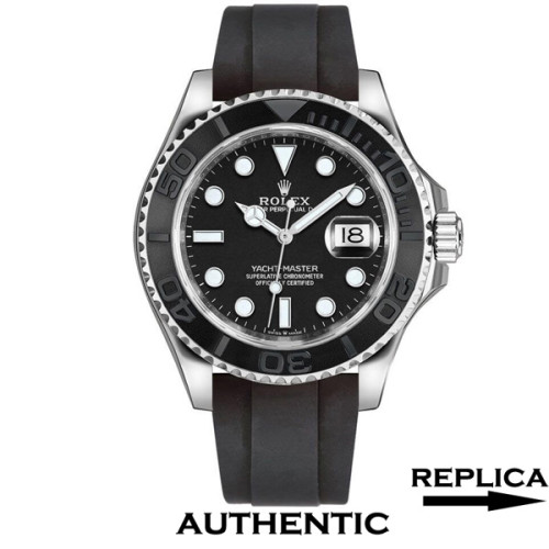 Super Clone Rolex Yacht-Master M226659-0002 Black Dial 42mm Men's Luxury Watch RYM003