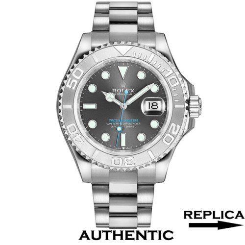 Super Clone Rolex Yacht-Master M126622-0001 Grey Dial 40mm Men's Luxury Watch RYM007