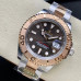 Super Clone Rolex Yacht-Master M126621-0001 Chocolate Dial 40mm 18k Everose Gold & Steel Watch RYM008