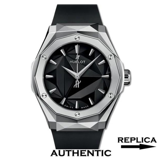 1:1 Clone Hublot Classic Fusion Orlinski 550.NS.1800.RX.ORL19 Titanium Black Dial HB012