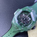 1:1 Clone Hublot Big Bang UNICO Sang Bleu II Green Ceramic Case 45MM Skeleton Dial HB022
