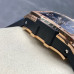Super Clone Hublot Spirit of Big Bang Chronograph 18k Rose Gold Blue Skeleton Dial HB027