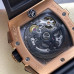 Super Clone Hublot Spirit of Big Bang Chronograph 18k Rose Gold Blue Skeleton Dial HB027