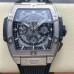 Super Clone Hublot Spirit of Big Bang Chronograph 42MM Titanium Case Skeleton Dial HB030